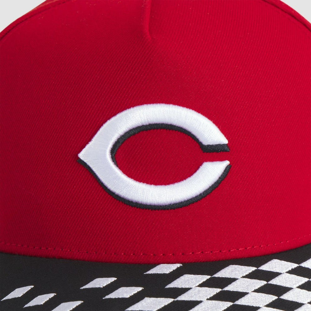 Cincinnati Reds 2025 MLB Speedway Classic A-Frame 59FIFTY Fitted Hat Red/Black