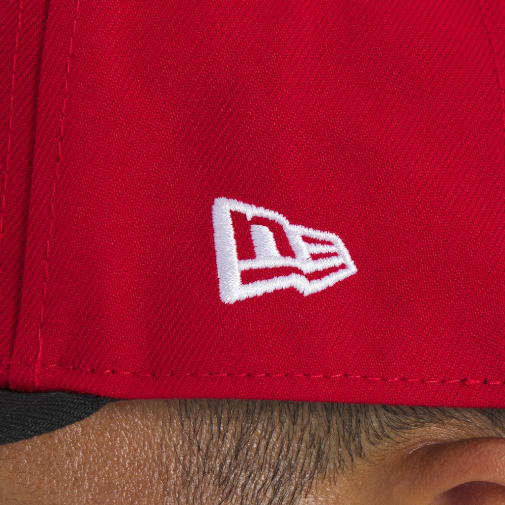 Cincinnati Reds 2025 MLB Speedway Classic A-Frame 59FIFTY Fitted Hat Red/Black