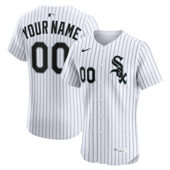 Chicago White Sox Home Elite Custom Jersey White