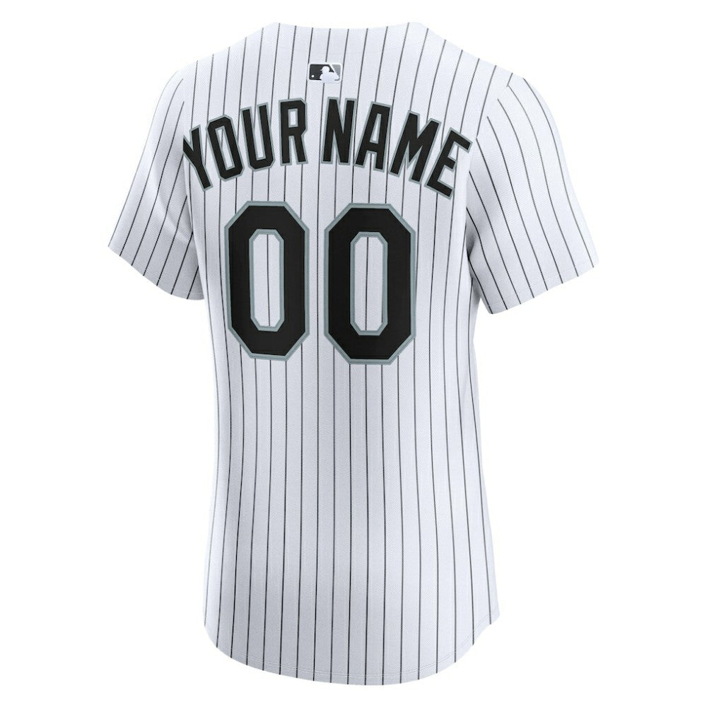 Chicago White Sox Home Elite Custom Jersey White