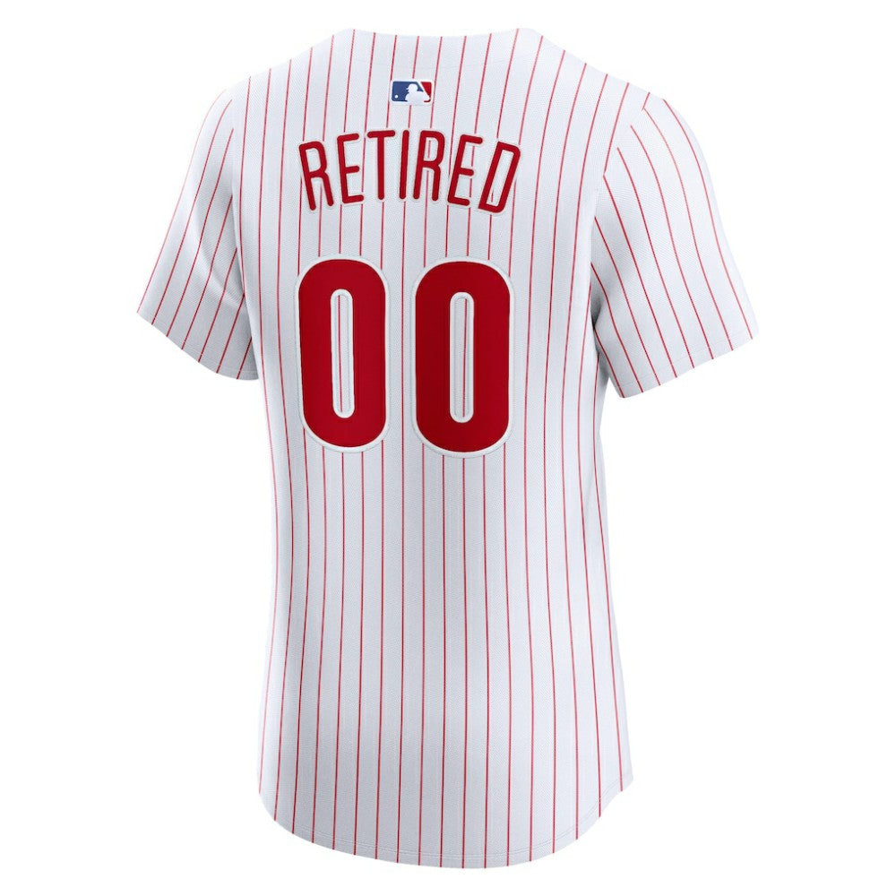 Philadelphia Phillies  Home Elite Pick-A-Player Retired Roster Jersey White