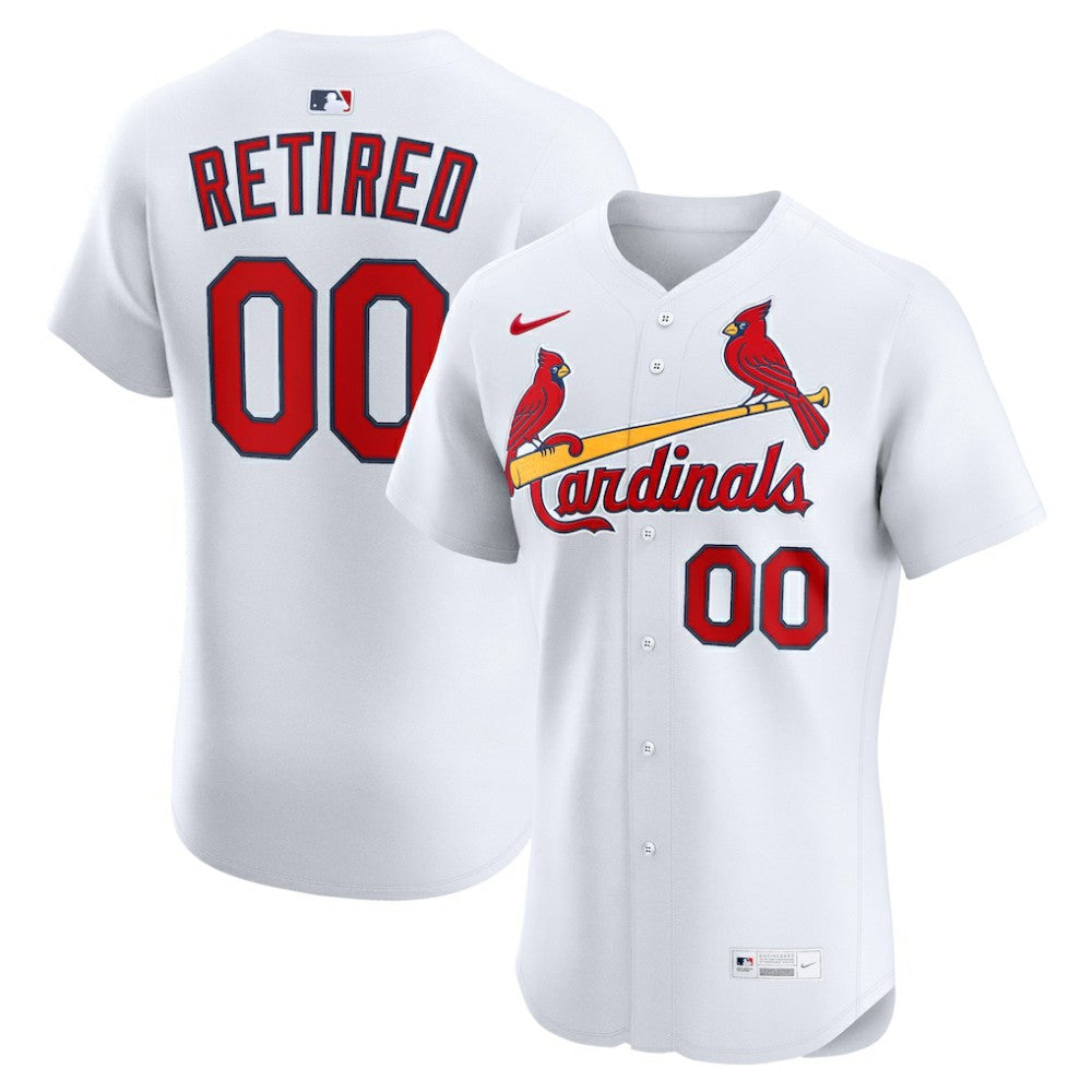 St. Louis Cardinals  Home Elite Pick-A-Player Retired Roster Jersey White