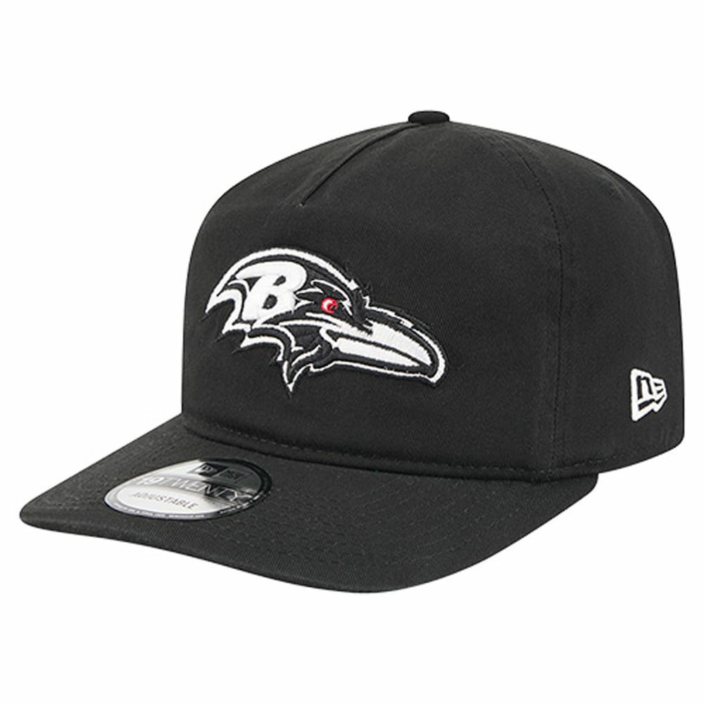 Baltimore Ravens New Era 19TWENTY Adjustable Hat - Black/White cheap