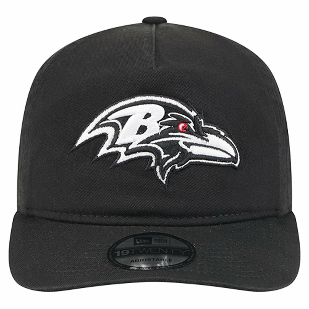 Baltimore Ravens New Era 19TWENTY Adjustable Hat - Black/White cheap