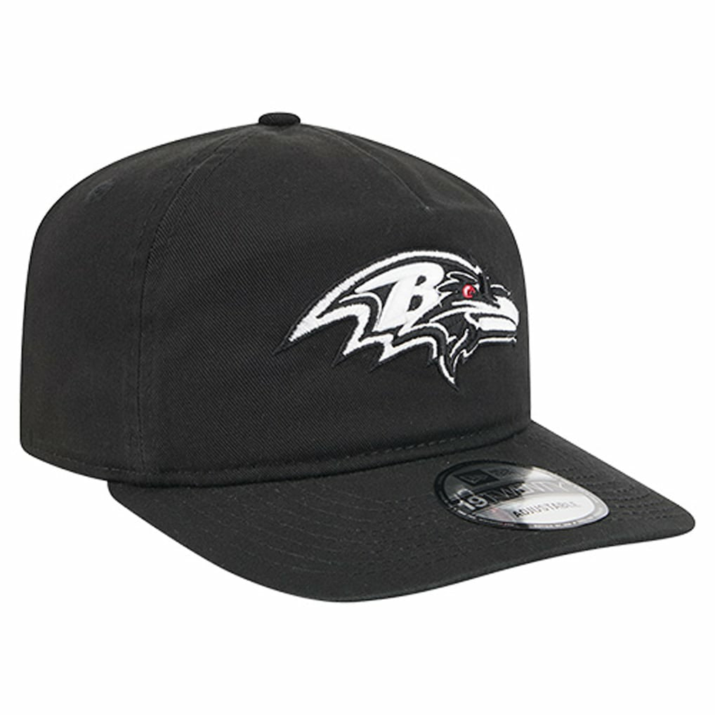 Baltimore Ravens New Era 19TWENTY Adjustable Hat - Black/White cheap