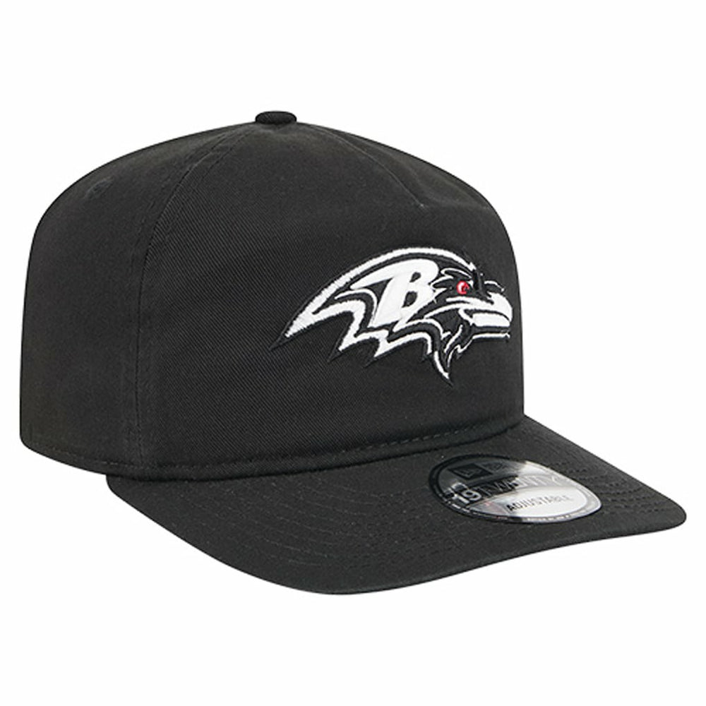 Baltimore Ravens New Era 19TWENTY Adjustable Hat - Black/White cheap
