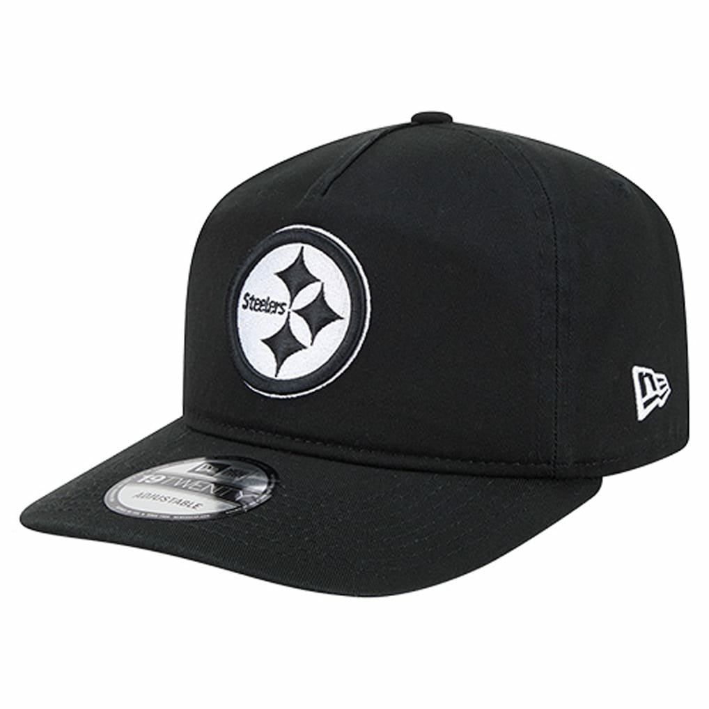 Pittsburgh Steelers New Era 19TWENTY Adjustable Hat - Black/White on sale