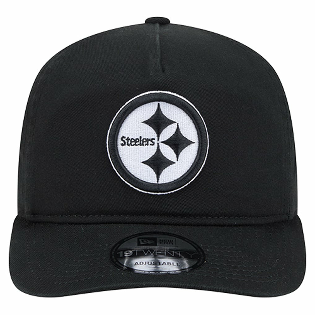 Pittsburgh Steelers New Era 19TWENTY Adjustable Hat - Black/White on sale