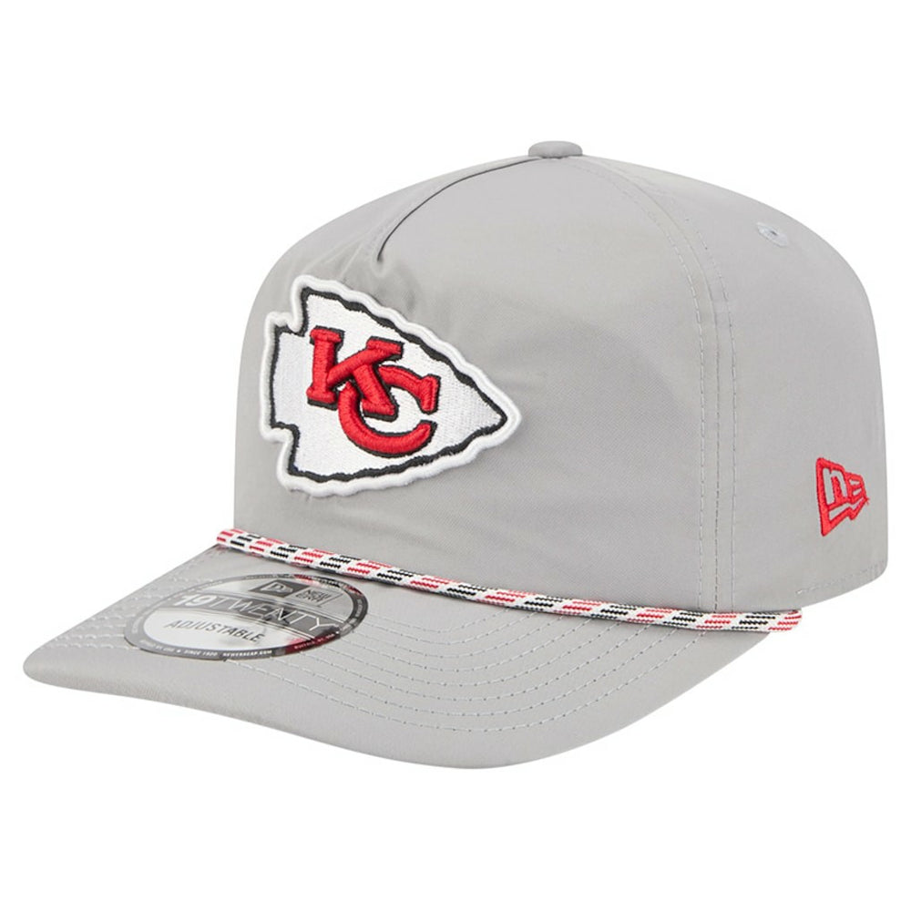 Kansas City Chiefs New Era Rope 19TWENTY Hat - Gray discount