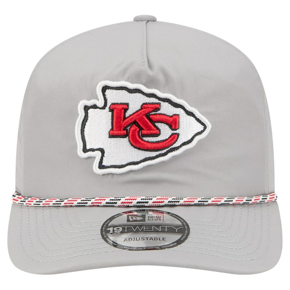 Kansas City Chiefs New Era Rope 19TWENTY Hat - Gray discount