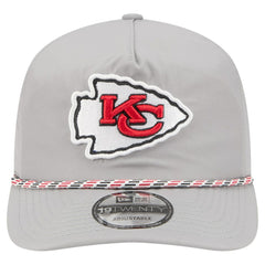 Kansas City Chiefs New Era Rope 19TWENTY Hat - Gray discount