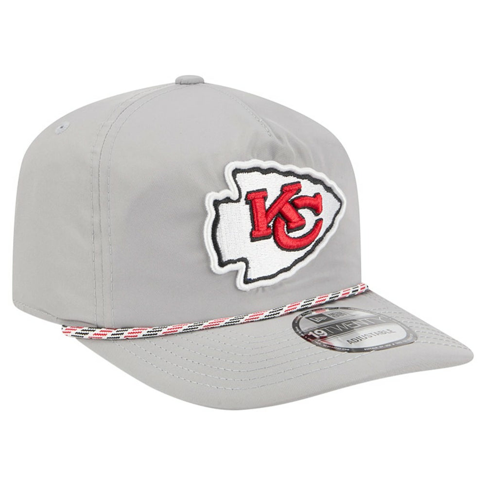 Kansas City Chiefs New Era Rope 19TWENTY Hat - Gray discount