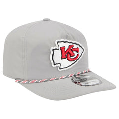 Kansas City Chiefs New Era Rope 19TWENTY Hat - Gray discount