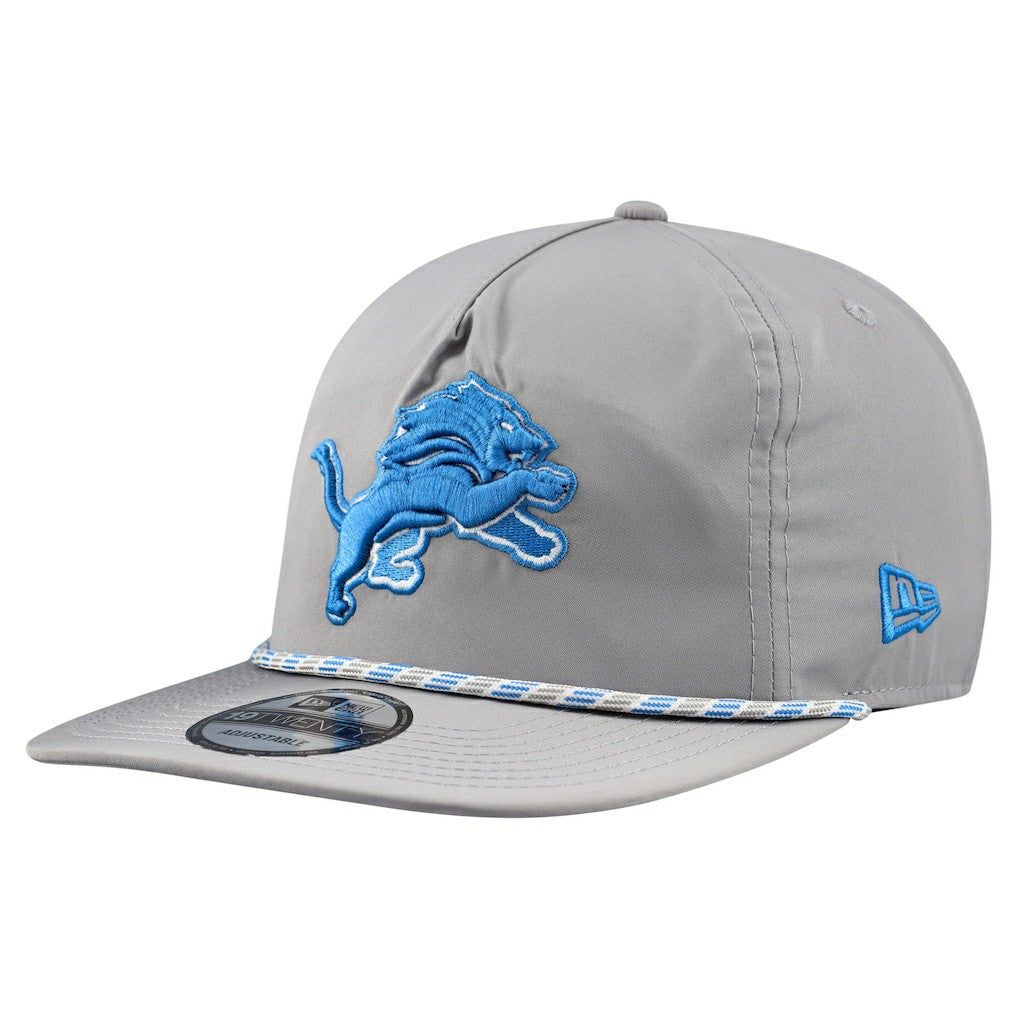 Detroit Lions New Era Rope 19TWENTY Hat - Silver on sale