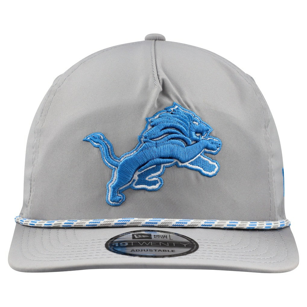 Detroit Lions New Era Rope 19TWENTY Hat - Silver on sale