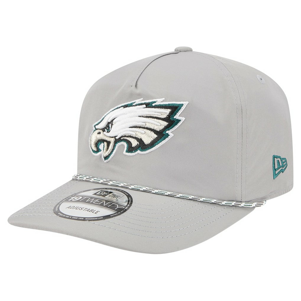 Philadelphia Eagles New Era Rope 19TWENTY Hat - Silver online