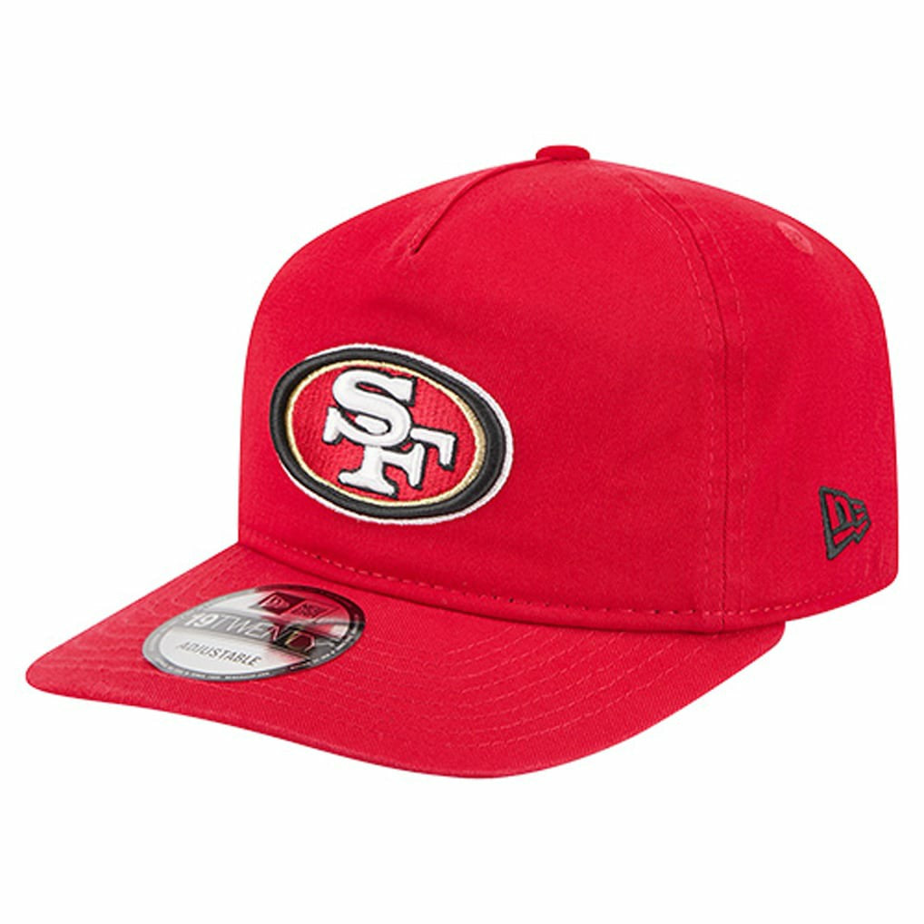 San Francisco 49ers New Era Team 19TWENTY Adjustable Hat - Scarlet discount