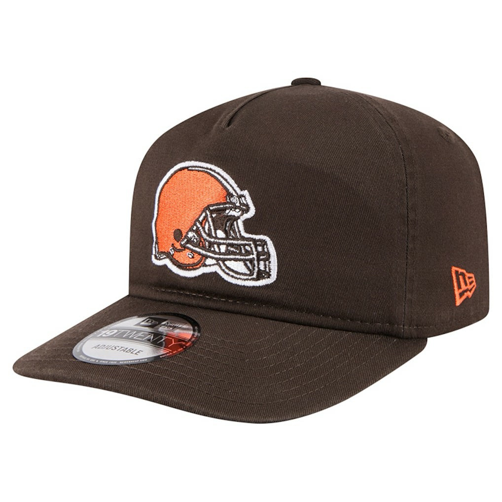 Cleveland Browns New Era Team 19TWENTY Adjustable Hat - Brown for sale