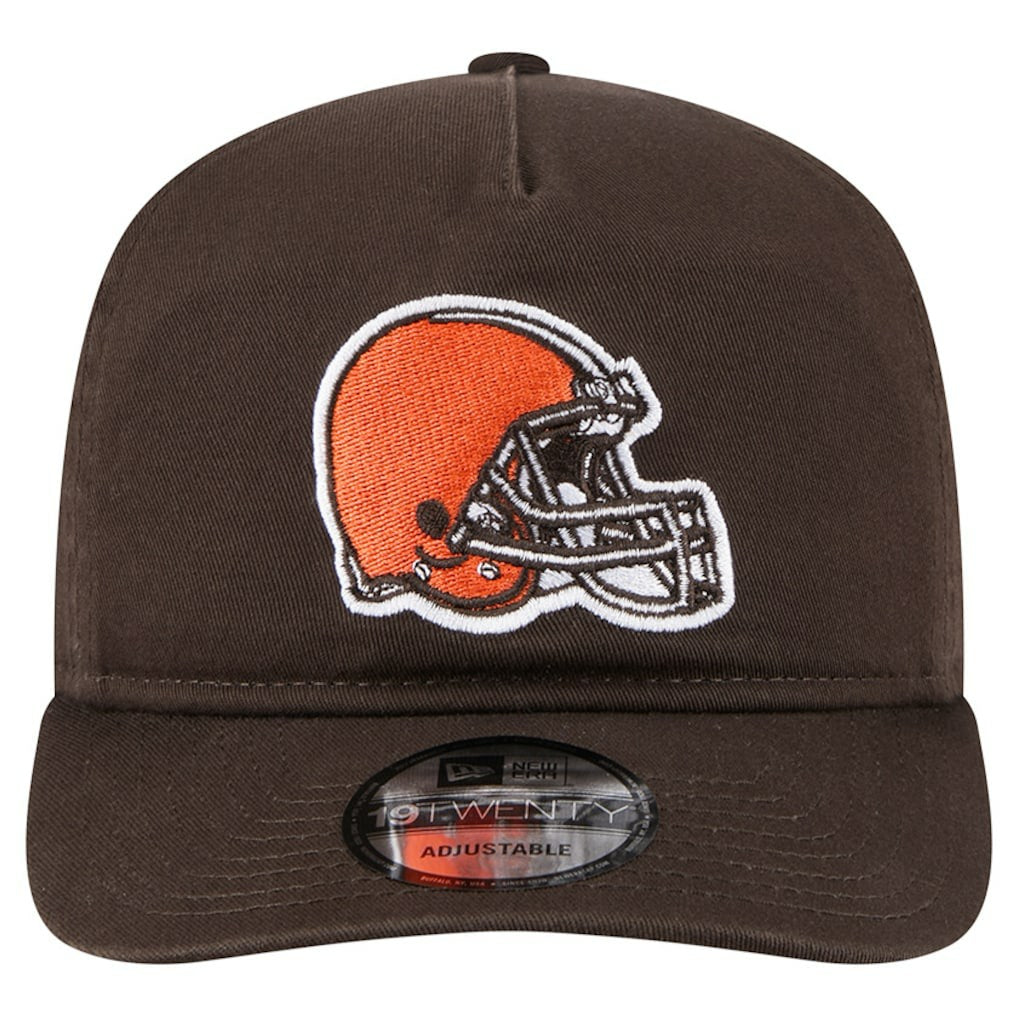 Cleveland Browns New Era Team 19TWENTY Adjustable Hat - Brown for sale