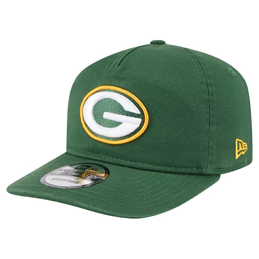 Green Bay Packers New Era Team 19TWENTY Adjustable Hat - Green sale