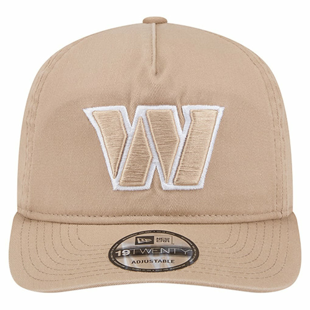 Washington Commanders New Era 19TWENTY Adjustable Hat - Tan discount