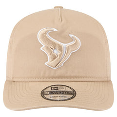 Houston Texans New Era 19TWENTY Adjustable Hat - Tan discount
