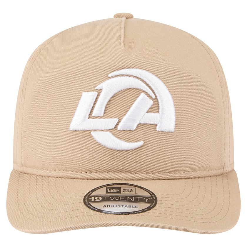 Los Angeles Rams New Era 19TWENTY Adjustable Hat - Tan sale