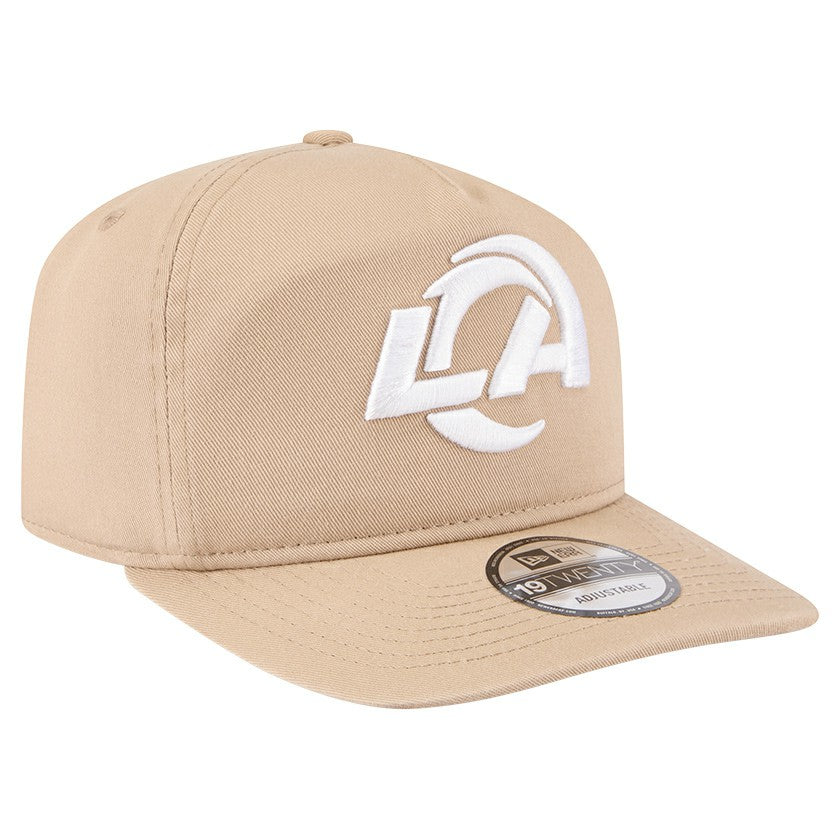 Los Angeles Rams New Era 19TWENTY Adjustable Hat - Tan sale