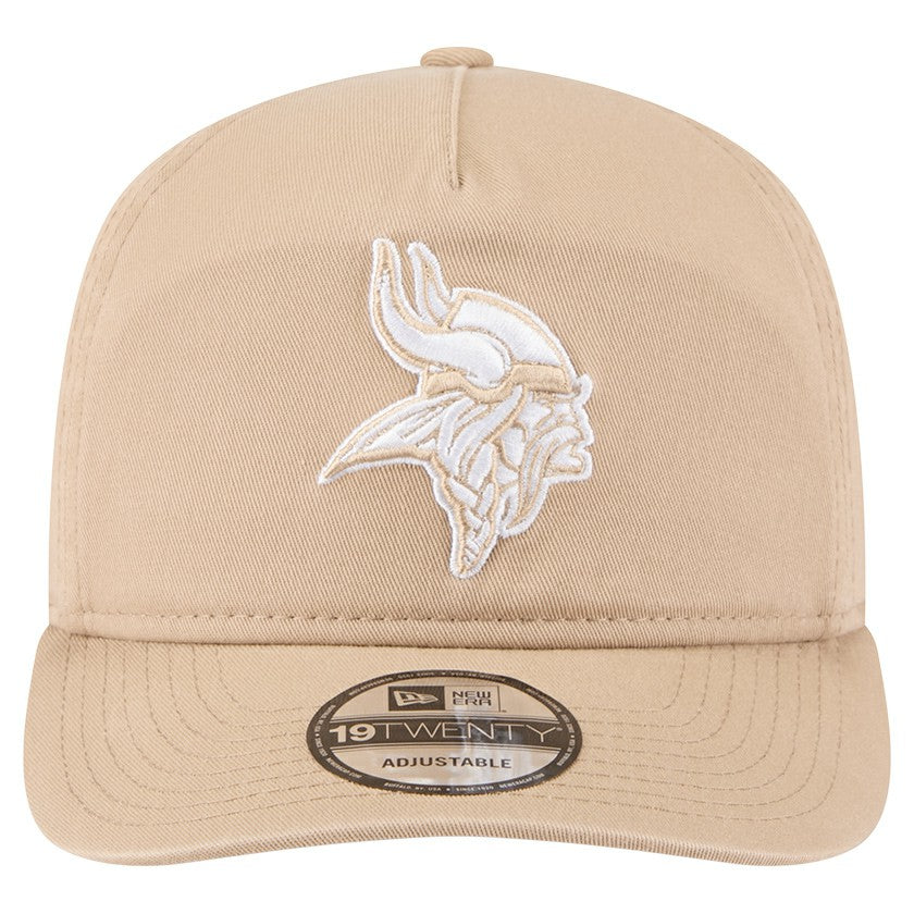 Minnesota Vikings New Era 19TWENTY Adjustable Hat - Tan discount