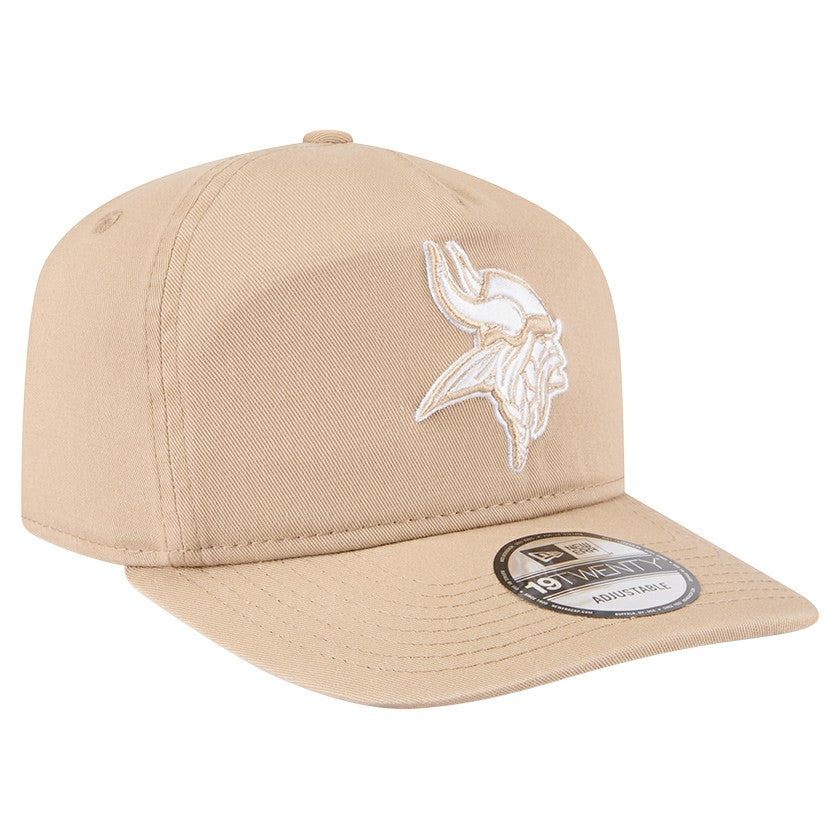 Minnesota Vikings New Era 19TWENTY Adjustable Hat - Tan discount