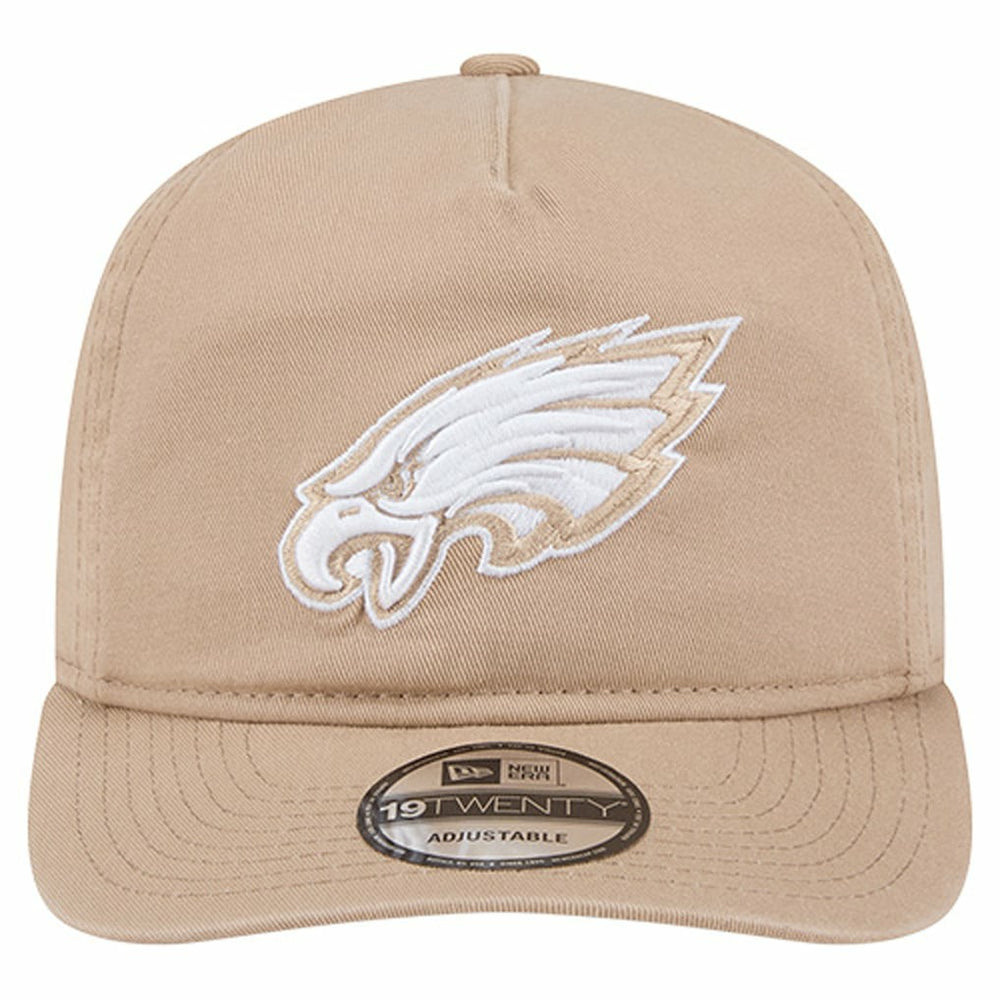 Philadelphia Eagles New Era 19TWENTY Adjustable Hat - Tan discount