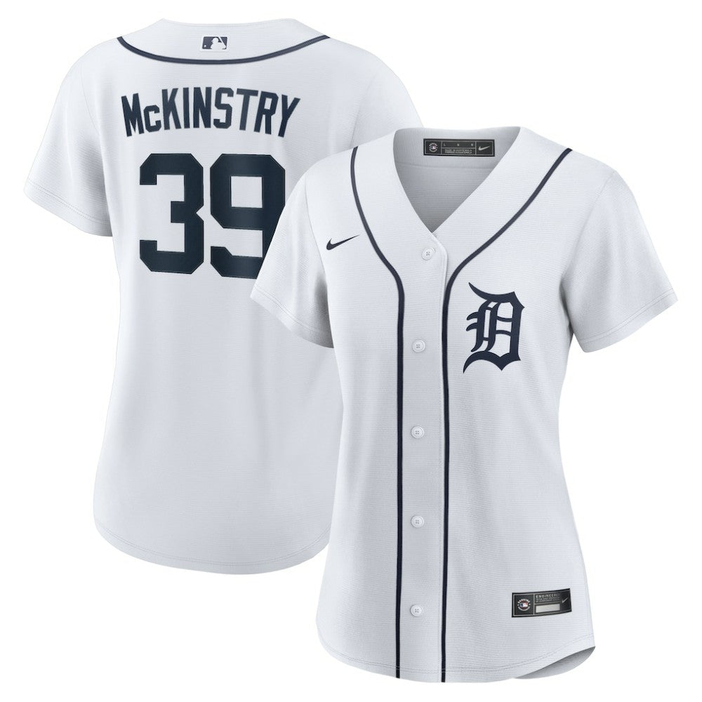 Zach McKinstry Detroit Tigers Women's Home Replica Jersey White