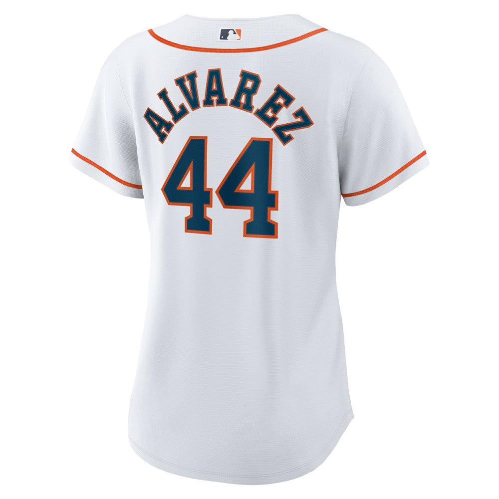 Yordan Alvarez Houston Astros Women's Home Replica Jersey White