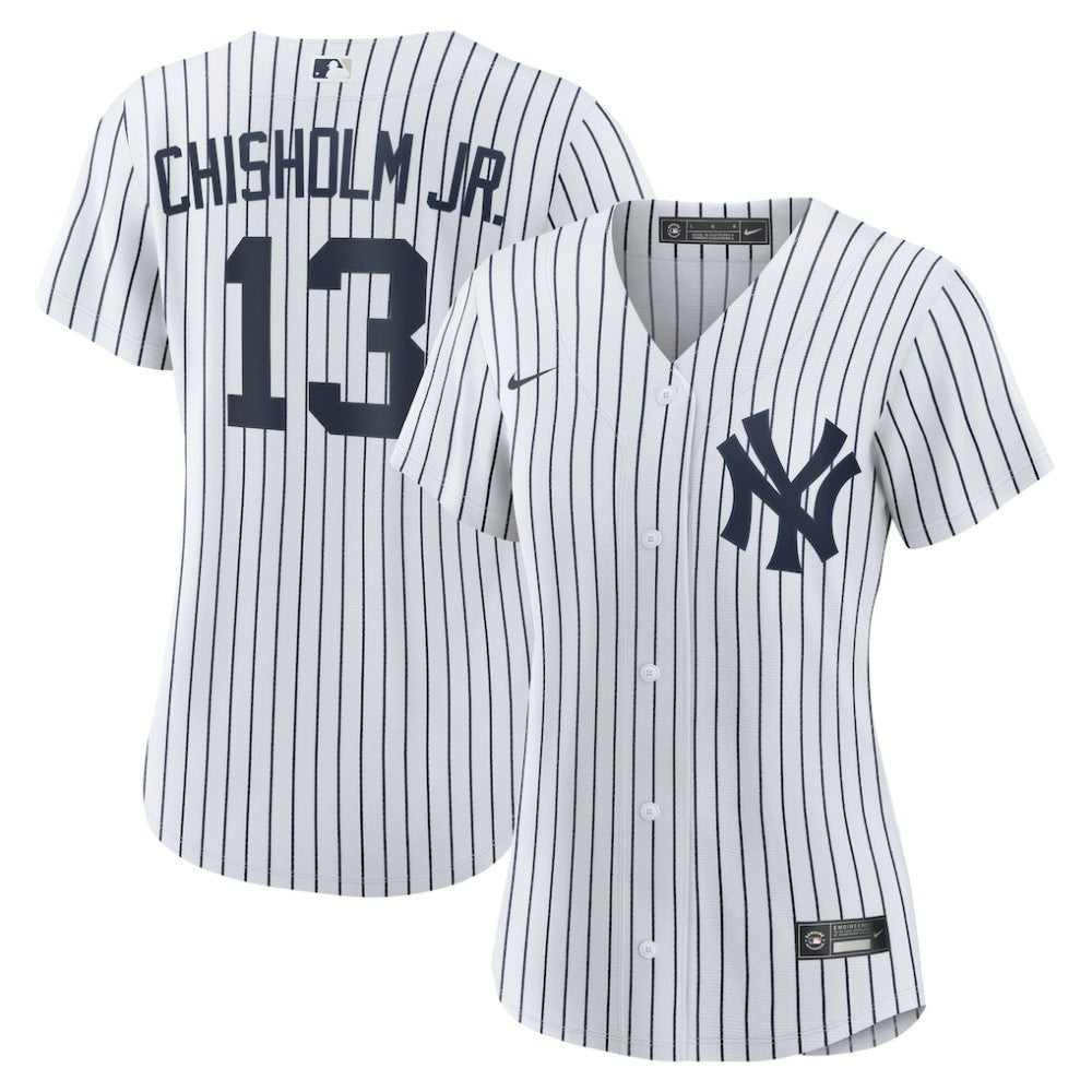 Jazz Chisholm Jr. New York Yankees Women's Home Replica Jersey White