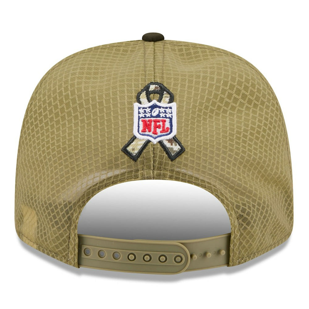 Miami Dolphins New Era 2025 Salute to Service 9SEVENTY Adjustable Hat - Green for sale