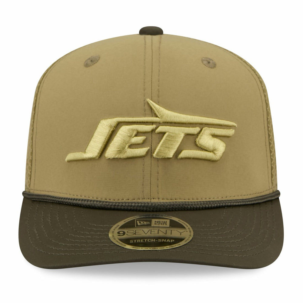 New York Jets New Era 2025 Salute to Service 9SEVENTY Adjustable Hat - Green outlet