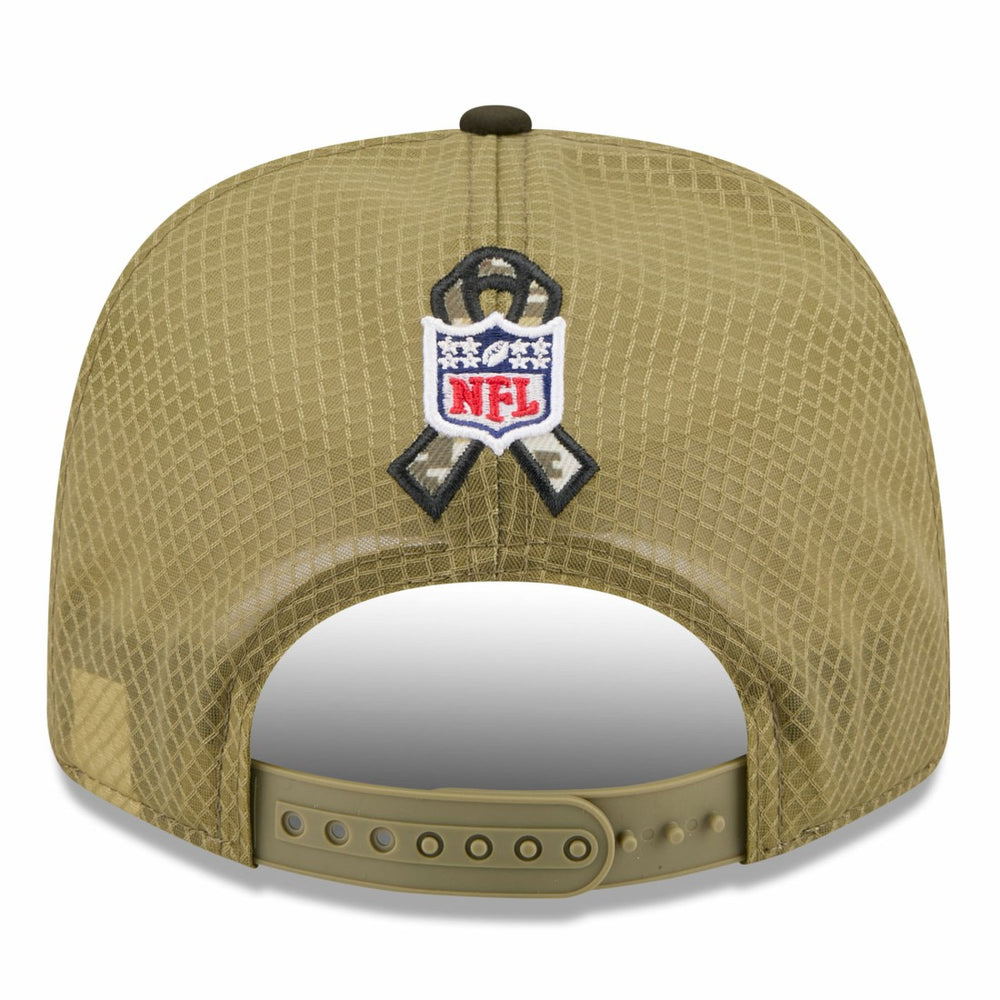 New York Jets New Era 2025 Salute to Service 9SEVENTY Adjustable Hat - Green outlet