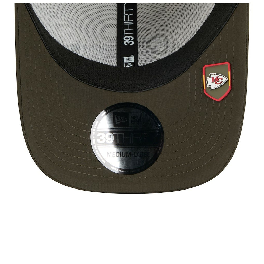 Kansas City Chiefs New Era 2025 Salute to Service 39THIRTY Flex Hat - Camo for sale