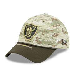 Las Vegas Raiders New Era 2025 Salute to Service 39THIRTY Flex Hat - Camo online
