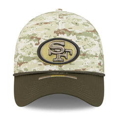 San Francisco 49ers New Era 2025 Salute to Service 39THIRTY Flex Hat - Camo on sale