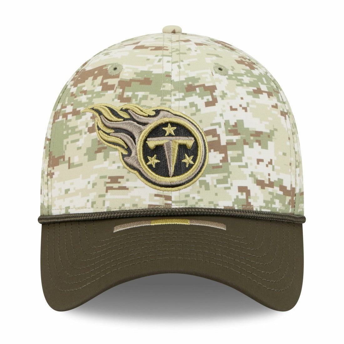 Tennessee Titans New Era 2025 Salute to Service 39THIRTY Flex Hat - Camo sale