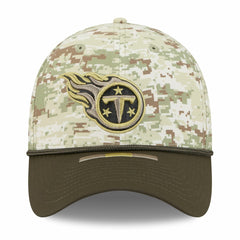 Tennessee Titans New Era 2025 Salute to Service 39THIRTY Flex Hat - Camo sale