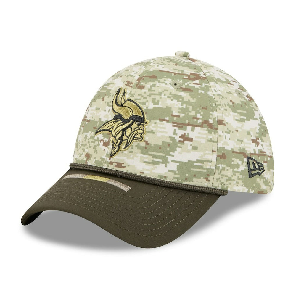 Minnesota Vikings New Era 2025 Salute to Service 39THIRTY Flex Hat - Camo cheap
