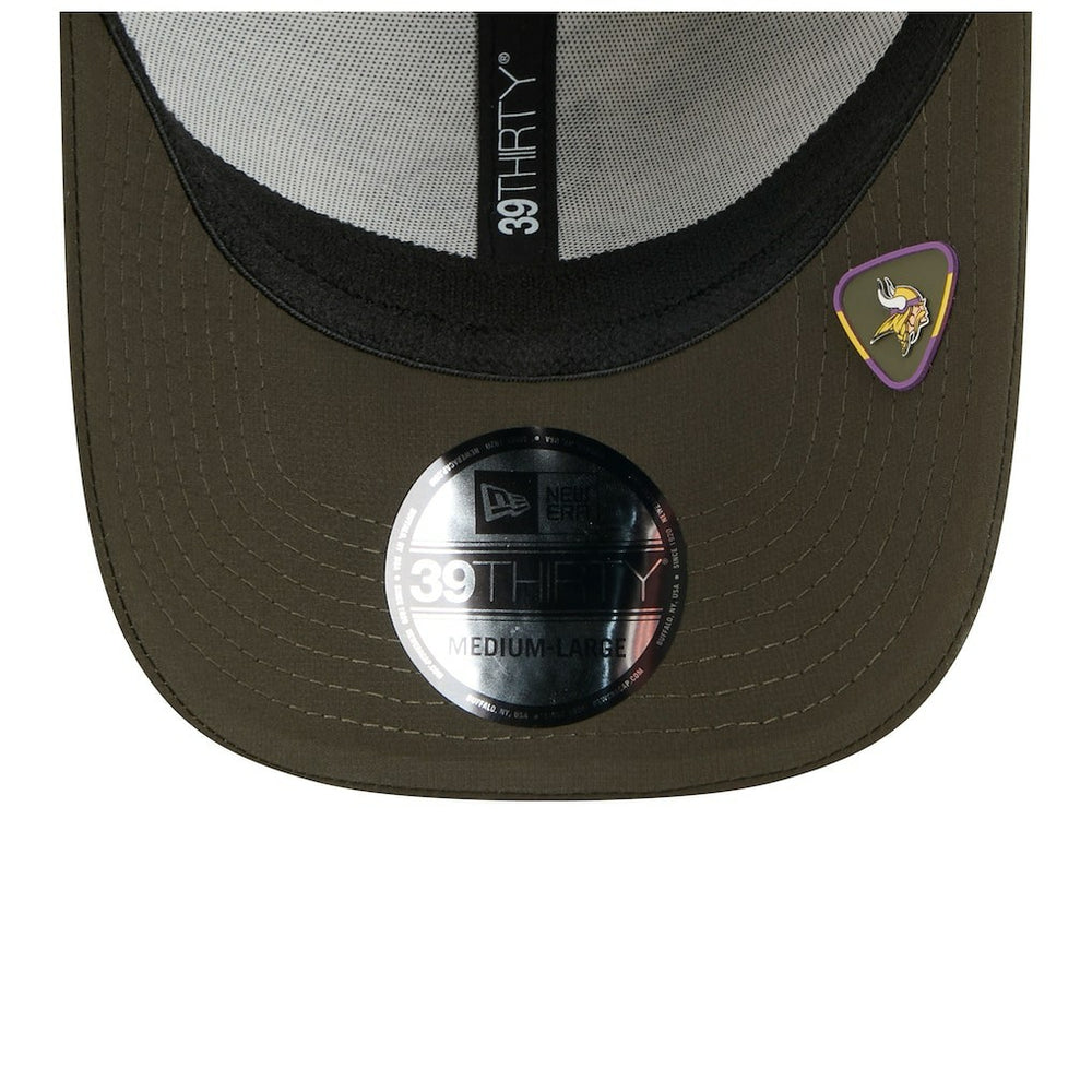 Minnesota Vikings New Era 2025 Salute to Service 39THIRTY Flex Hat - Camo cheap