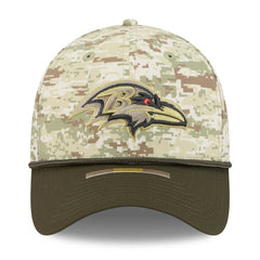 Baltimore Ravens New Era 2025 Salute to Service 39THIRTY Flex Hat - Camo on sale