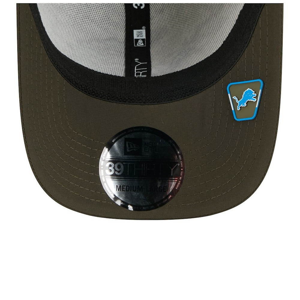 Detroit Lions New Era 2025 Salute to Service 39THIRTY Flex Hat - Camo cheap