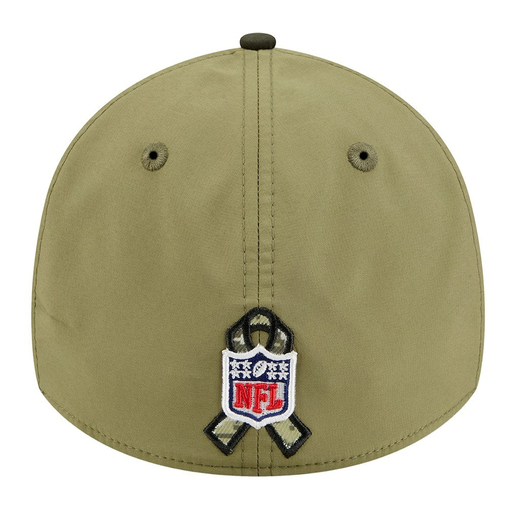 Miami Dolphins New Era 2025 Salute to Service 39THIRTY Flex Hat - Green discount