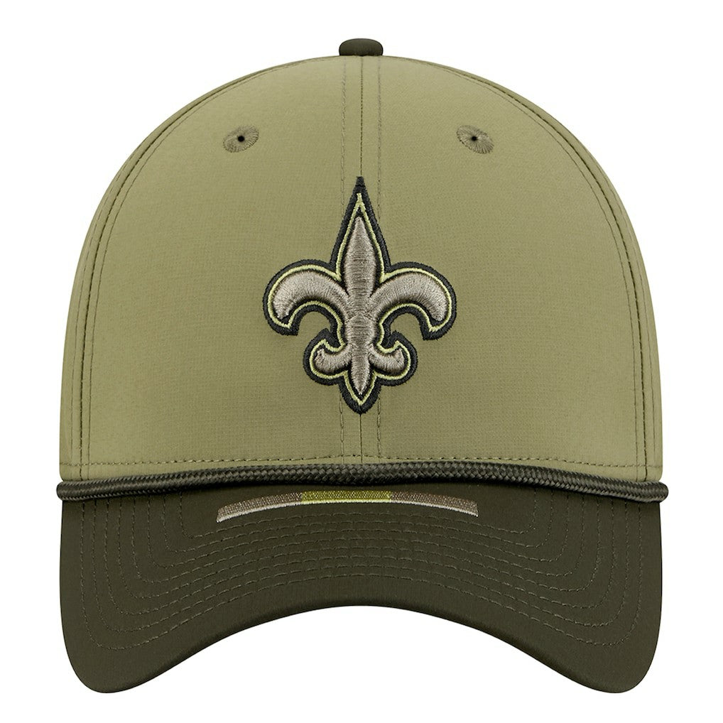 New Orleans Saints New Era 2025 Salute to Service 39THIRTY Flex Hat - Green sale