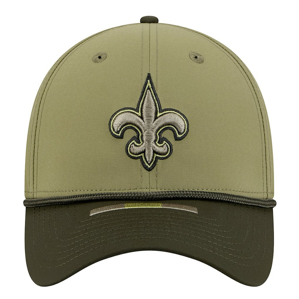 New Orleans Saints New Era 2025 Salute to Service 39THIRTY Flex Hat - Green sale