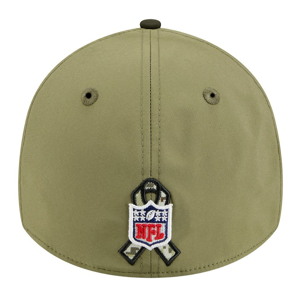 New Orleans Saints New Era 2025 Salute to Service 39THIRTY Flex Hat - Green sale
